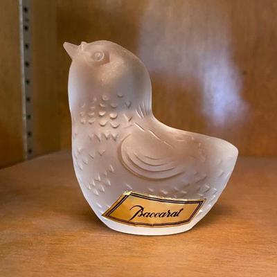 Baccarat, Italy Chick Figurine