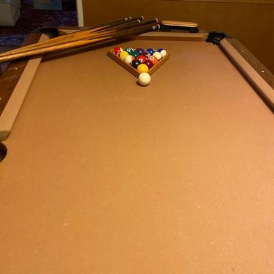 Sale Photo Thumbnail #95: Pool table set