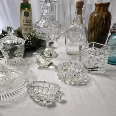 Glassware, Vases, Trinket Dishes & More