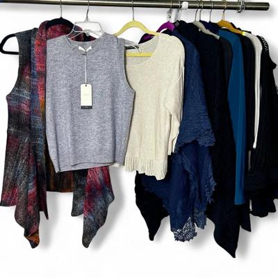 Peruvian Connection, Maneesha Ruia, Georgie & More Tops - Size M & L