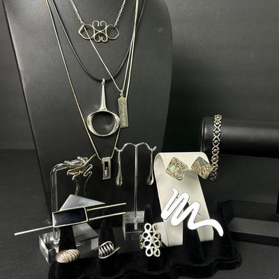 Sterling Silver Rings, Necklaces, Earrings, Brooches, Bracelets 