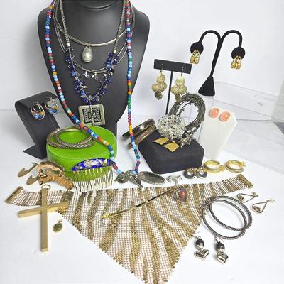 Costume Jewelry Necklaces, Bracelets, Earrings
