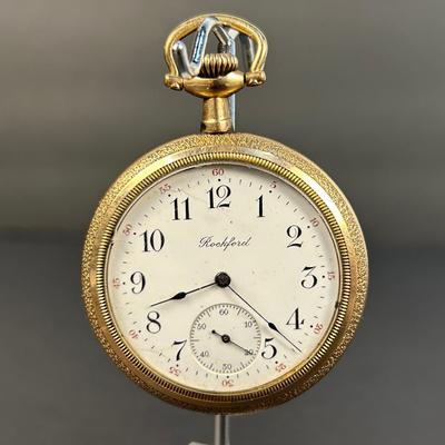 Antique Rockford Pocket Watch - 854387 Movement