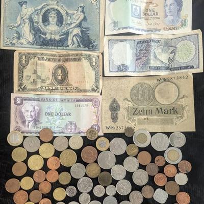 Vintage & Antique Coins & Banknotes – UK, USSR, Japan, South Vietnam, France, Germany & More