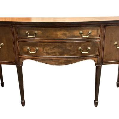 Sale Photo Thumbnail #98: VINTAGE 1930s HEPPLEWHITE BUFFET SIDEBOARD