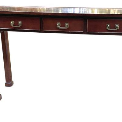 Sale Photo Thumbnail #245: BOMBAY COMPANY MAHOGANY CONSOLE TABLE