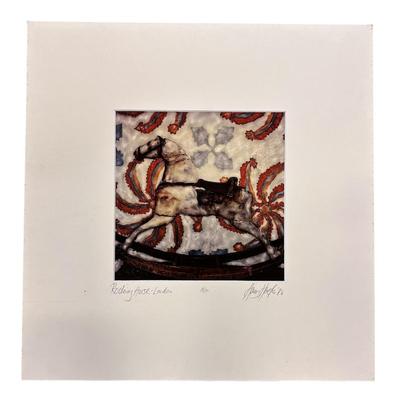 Sale Photo Thumbnail #89: HANS HOEFER ROCKING HORSE LONDON ARTISTS PROOF