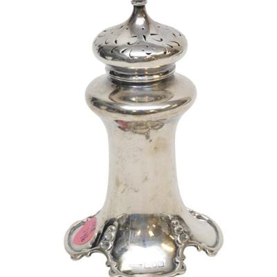 Sale Photo Thumbnail #145: ANTIQUE ART NOUVEAU STERLING SILVER SUGAR SHAKER