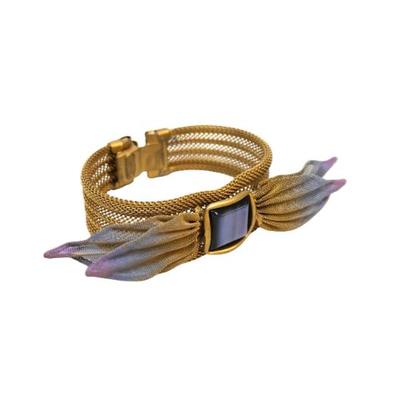 Sale Photo Thumbnail #39: SARAH CAVENDER COPPER BOW METAL MESH BRACELET