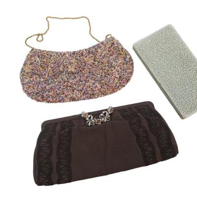 Sale Photo Thumbnail #198: 3 VINTAGE EVENING PURSES