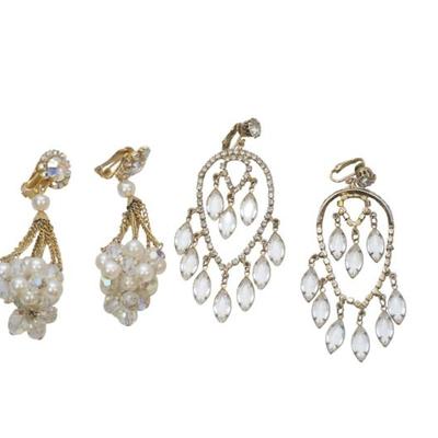 Sale Photo Thumbnail #65: https://www.liveauctioneers.com/item/216066692_2-pair-vintage-chandelier-crystal-pearl-rhinestone-earrings-mount-pleasant-sc#:~:text=2%20PAIR%20VINTAGE%20CHANDELIER%20CRYSTAL%20/%20PEARL%20/%20RHINESTONE%20EARRINGS