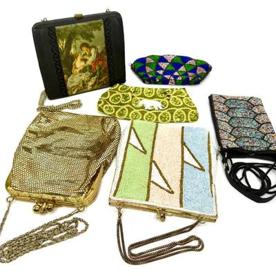 Vintage Beaded Evening Bag Lot - Neiman Marcus 