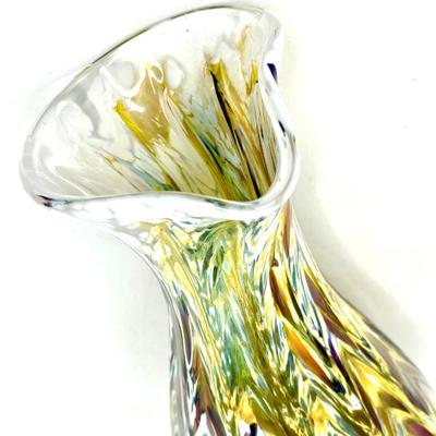 Swamp Girl Gorgeous Blown Glass Vase