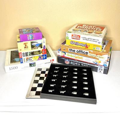 Board game and Puzzle Lot