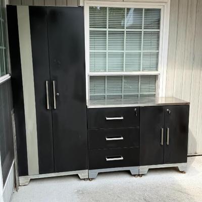 NewAge Modular Outdoor Stainless Steel Storage Cabinetry with Keys