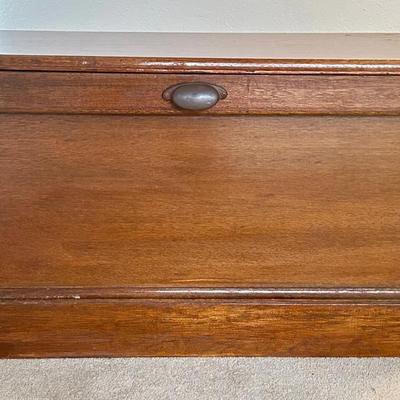 Antique American Wooden Chest
