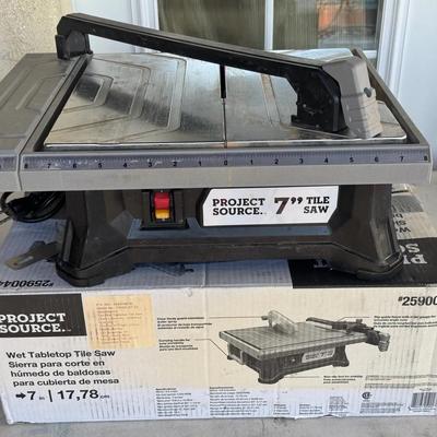 Project Source Wet Saw