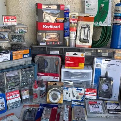 Nuts, Bolts And Screws With Storage 