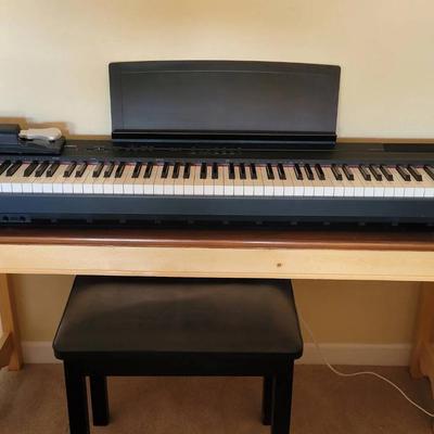 Yamaha P-105 Digital Piano & More 