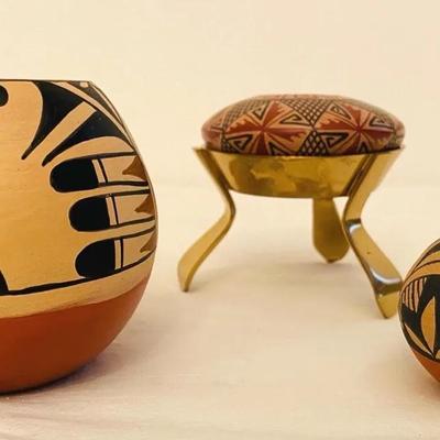 Small Signed Acoma Pots 