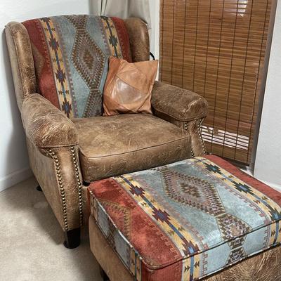 LaCrosse Easy Chair And Ottoman 