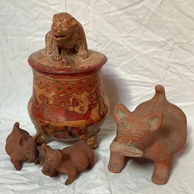 Moche Peruvian Pottery 