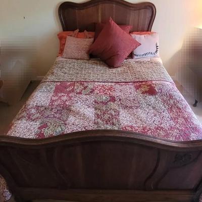 Antique Queen Bed & More
