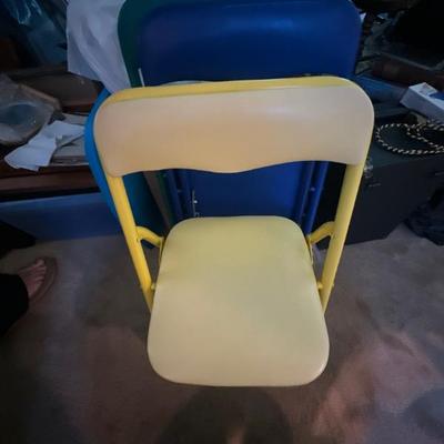 Folding chairs