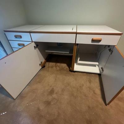 sewing cabinet (open)