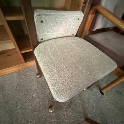 Vintage sewing storage chair