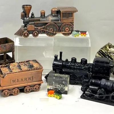 “Avon” Decanter’s & Train Collectibles