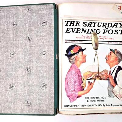 Vintage Scrap Book with Magazine & Newspaper Articles 