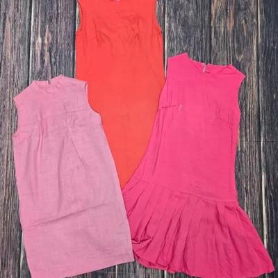 Pink Sleeveless Dresses