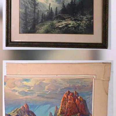 Cabin Charm & Cowboy Trail Prints
