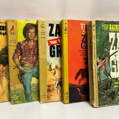Zane Grey Second Edition Paperbacks