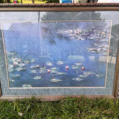 "Water Lilies" by Claude Monet Print