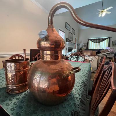 Pure Copper Alembic Still (2 Pieces)