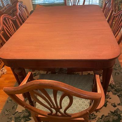 Dinning Room Table With 6 Chairs