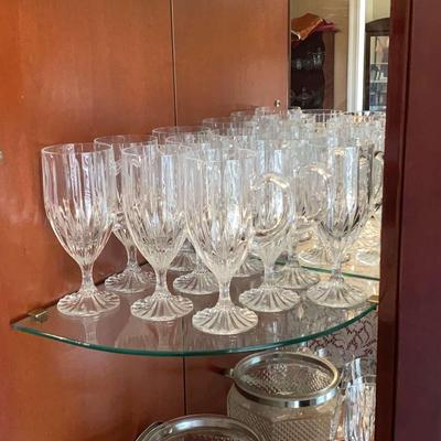 Collection of Crystal Stemware, Bowls, and Ice Bucket