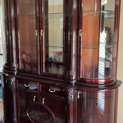 Elegant Italian China Cabinet