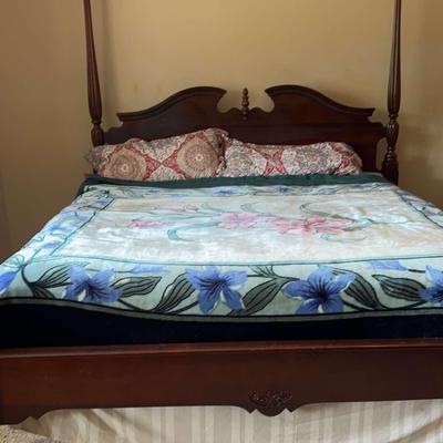 Kincaid Four-Poster Wooden Bedframe