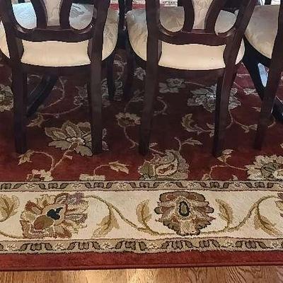 Oriental Weavers Red Floral Area Rug
