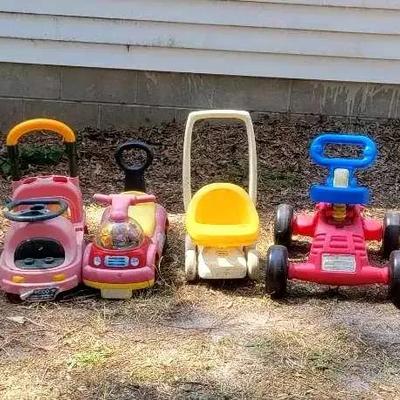 Vintage Push Carts & Doll Strollers – Set of 6