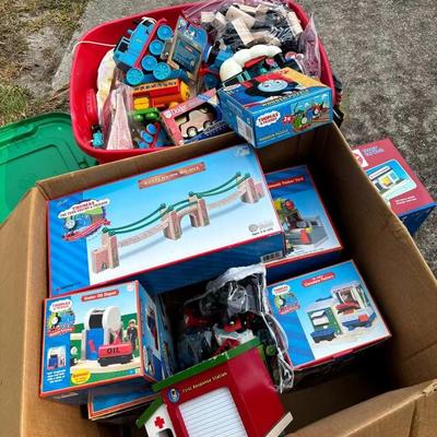 Thomas the Train Collection with Tracks, Engines & Boxed Accessories