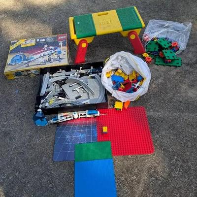 LEGO Collection with Legoland Space System & Building Table
