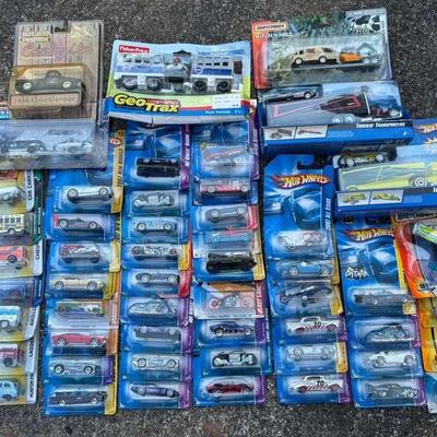 Hot Wheels & Matchbox Diecast Collection in Original Packaging