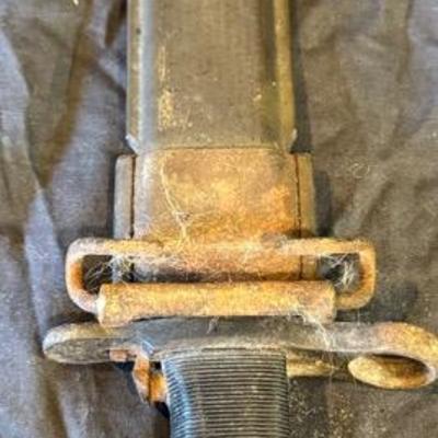 Imperial U.S. M7 Bayonet with Sheath – Vietnam Era Military Knife