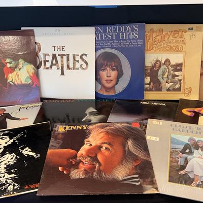 LP Record Albums from the 60’s & 70’s – The Beatles, Joe Cocker, ABBA & More