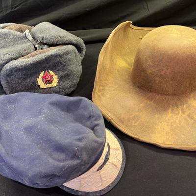 Vintage & Collectible Hats – Soviet Ushanka, Greek Fisherman’s Cap & Pirates Hat