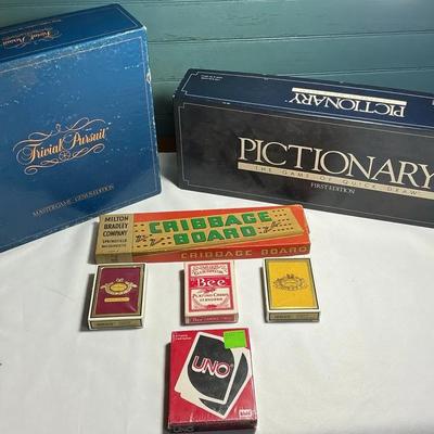 Vintage Board And Card Games 